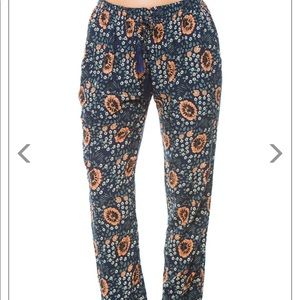 Natalie Martin Bianca Smocked Waist Pants Sz M